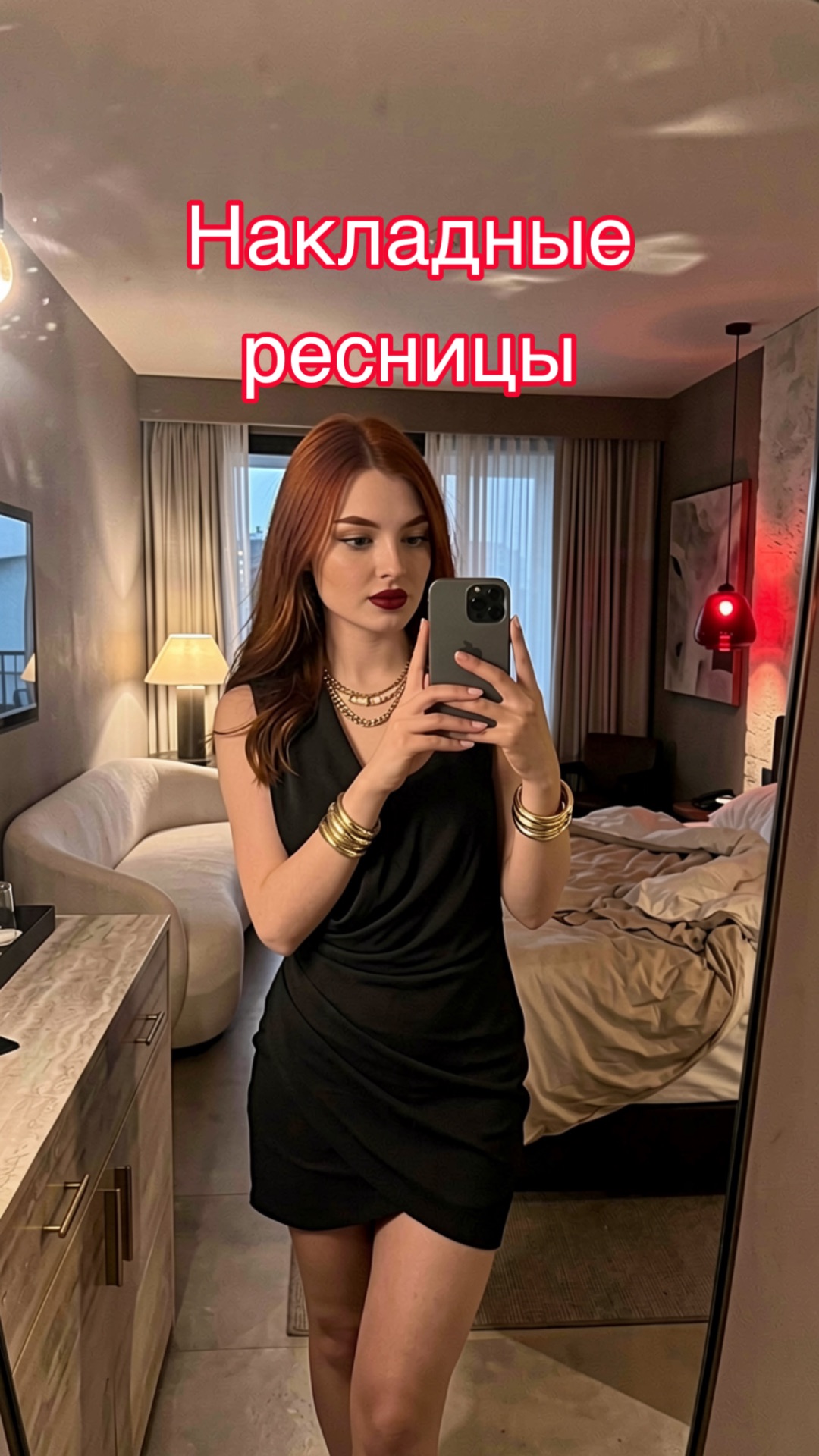 Необычный способ приклеить накладные ресницы