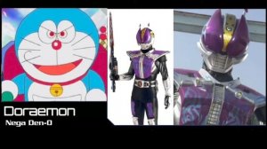 Doraemon crossover Kamen Rider Den-O