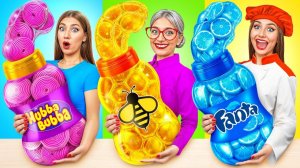 Кулинарный Челлендж# Я против Бабушки # Смешные Моменты от Super Hyper DO