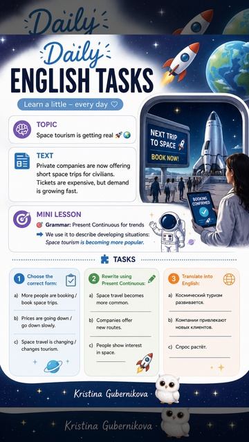 Daily English Tasks