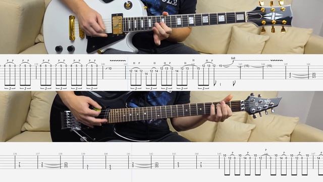 Iron Maiden - Aces High Cover (Табулатура) Guitar Tutorial TABS смотреть онлайн