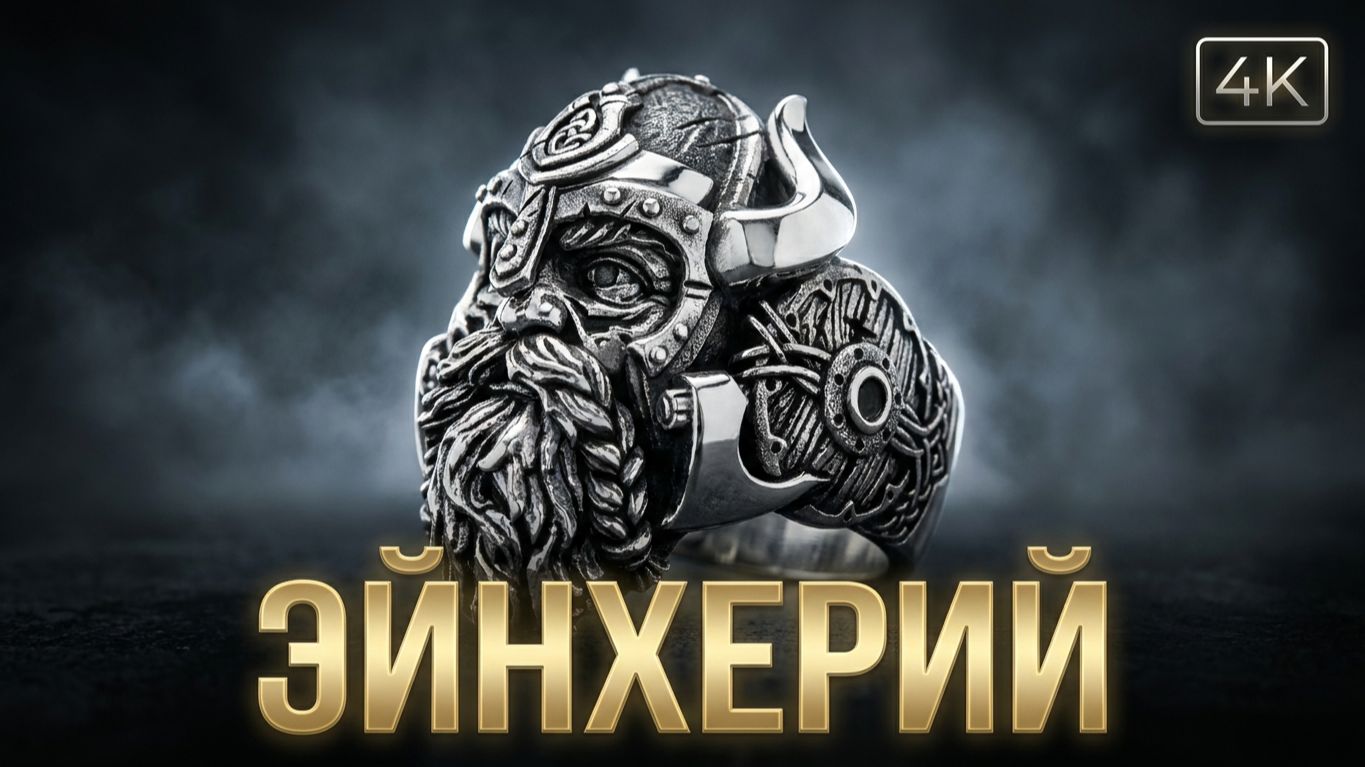 Начинаю самый дорогой проект! Кольцо викингов ЭЙНХЕРИЙ от идеи до 3D-модели! смотреть онлайн