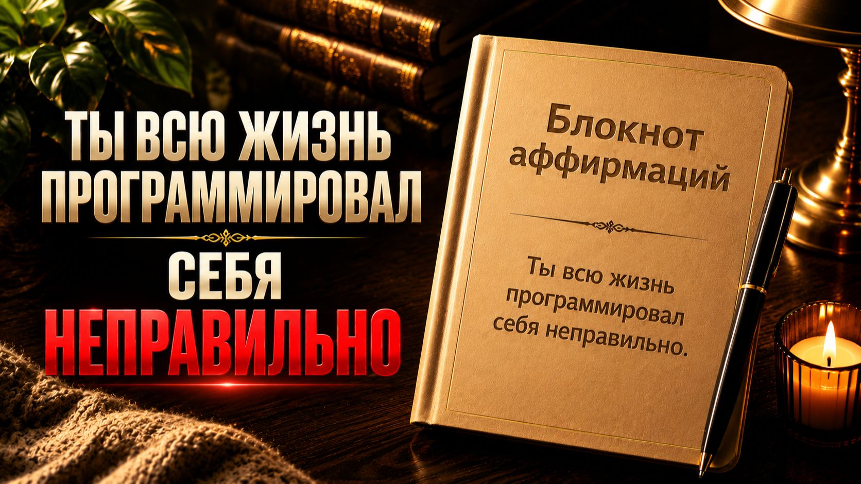 Ты всю жизнь программировал себя неправильно смотреть онлайн