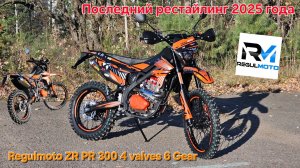 Мотоцикл Regulmoto ZR PR 300 4 valves 6 Gear 2025