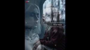 Video (Victor Music) Smudged blue teardrop