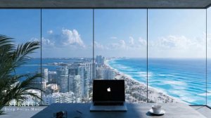 Deep Work Music ｜ Ocean Skyline & Focus Flow for Study, Coding