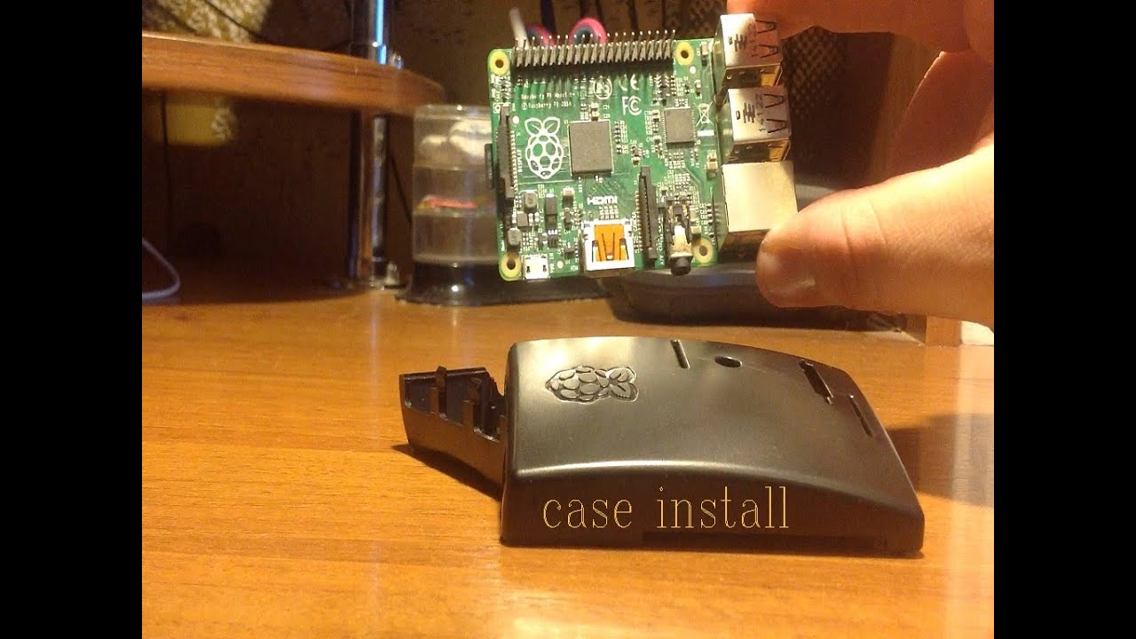 Установка корпуса на малину! rpi b+ смотреть онлайн