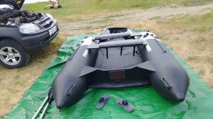 Новая Лодка Ривьера 3800 нднд компакт Распаковка