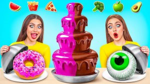 Шоколадный Фонтан Челлендж # Смешные Ситуации c Bubba DO Challenge