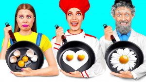 Кулинарный Челлендж# Я Против Дедушки # Смешные Челленджи с Едой Fun Teen