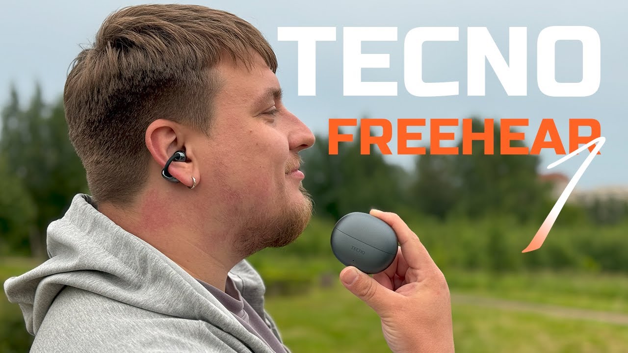 Наушники для комфорта и спорта / TECNO FreeHear 1 смотреть онлайн