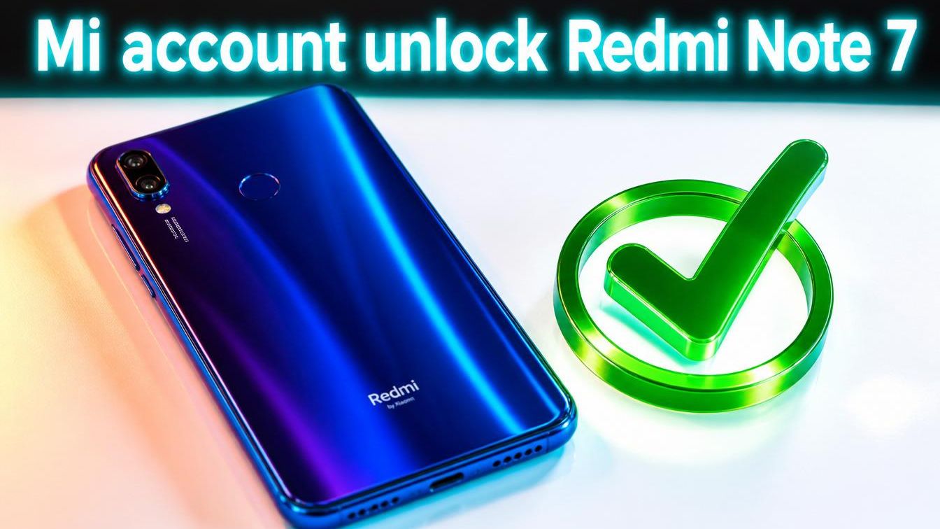Mi accounte unlock Redmi Note 7 lavender✅