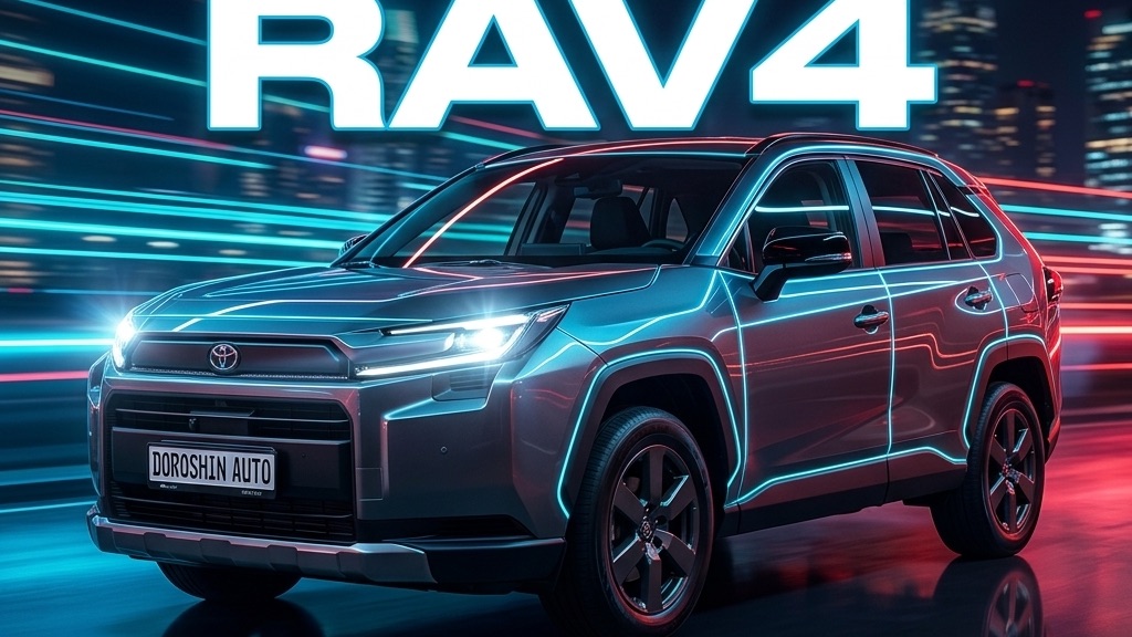 Новый RAV4 2026 (КНР) в цвете «песочный»: комплектации, моторы, салон