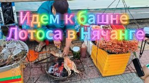 Идем к башне Лотоса в Нячанге!  Скоро улетать, очень грустно.