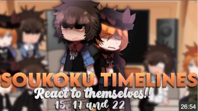 🪼🫧, Soukoku Timelines React To Eachother, Skk, Angst, 🫧🪼 смотреть онлайн