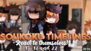 🪼🫧, Soukoku Timelines React To Eachother, Skk, Angst, 🫧🪼