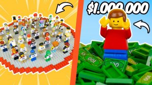 Кто Последний Выйдет Из LEGO Круга Получит $1,000,000