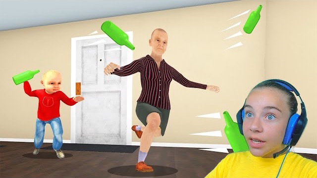 ВНУК ОХОТИТСЯ НА БАБУШКУ! - Granny Simulator смотреть онлайн