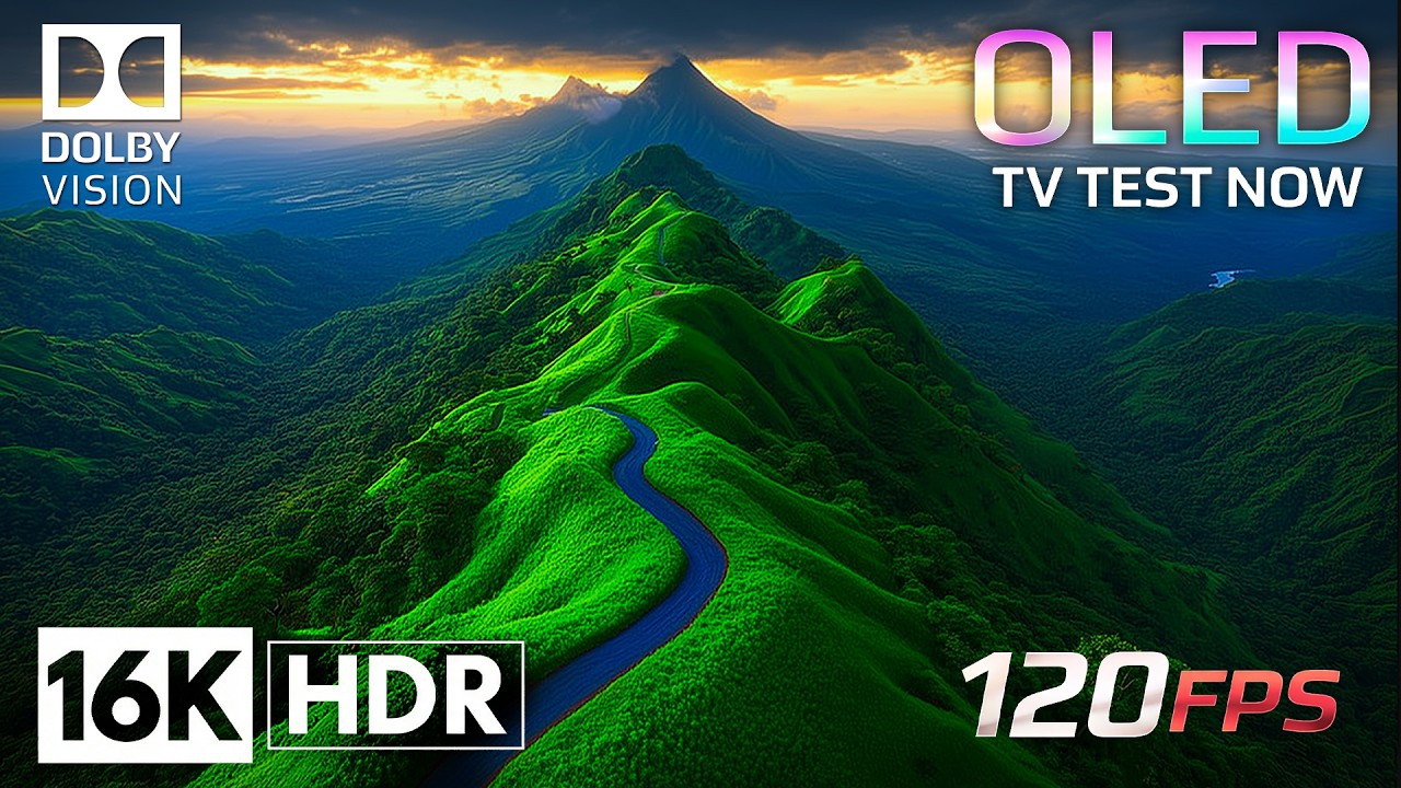 MOST STUNNING 16K HDR VISUALS EVER | Dolby Vision™ OLED Demo (120fps) смотреть онлайн