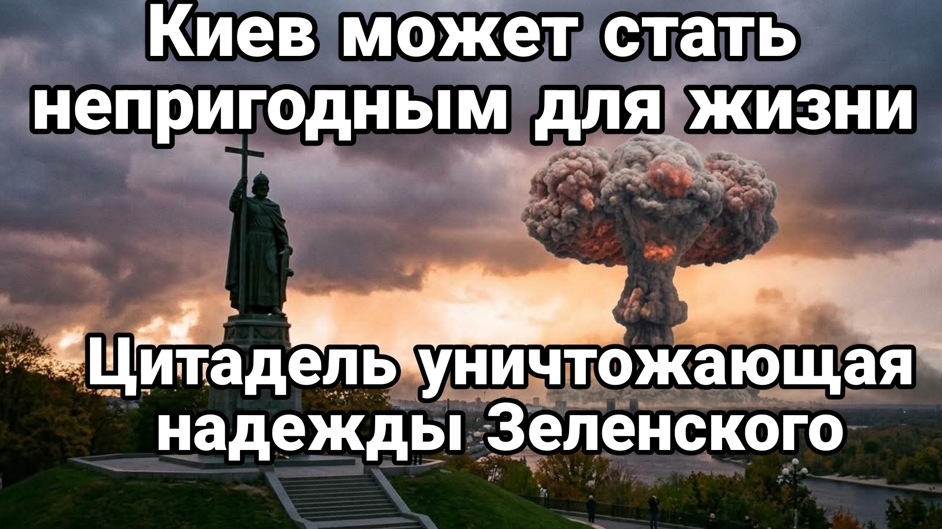 КИЕВ МОЖЕТ СТАТЬ НЕПРИГОДНЫМ ДЛЯ ЖИЗНИ УЖЕ ОСЕНЬЮ СИСТЕМА ЦИТАДЕЛЬ / Тамир Шейх новости сводки