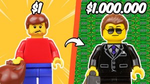 LEGO Работа за $1 vs $1,000,000