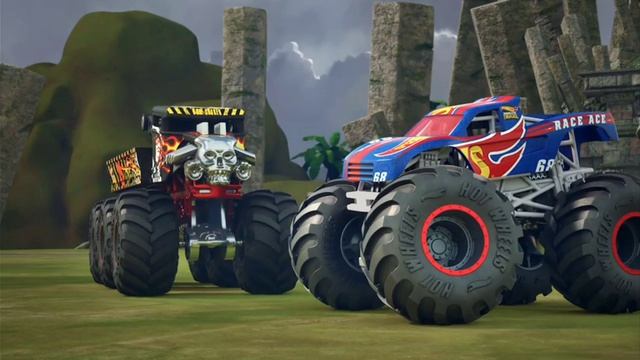 Hot Wheels monster trucks power smashers
