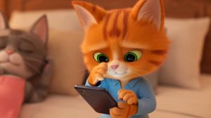 Маму-кошку издевались# котята отправляются в грандиозную миссию по спасению грузовика с краном!