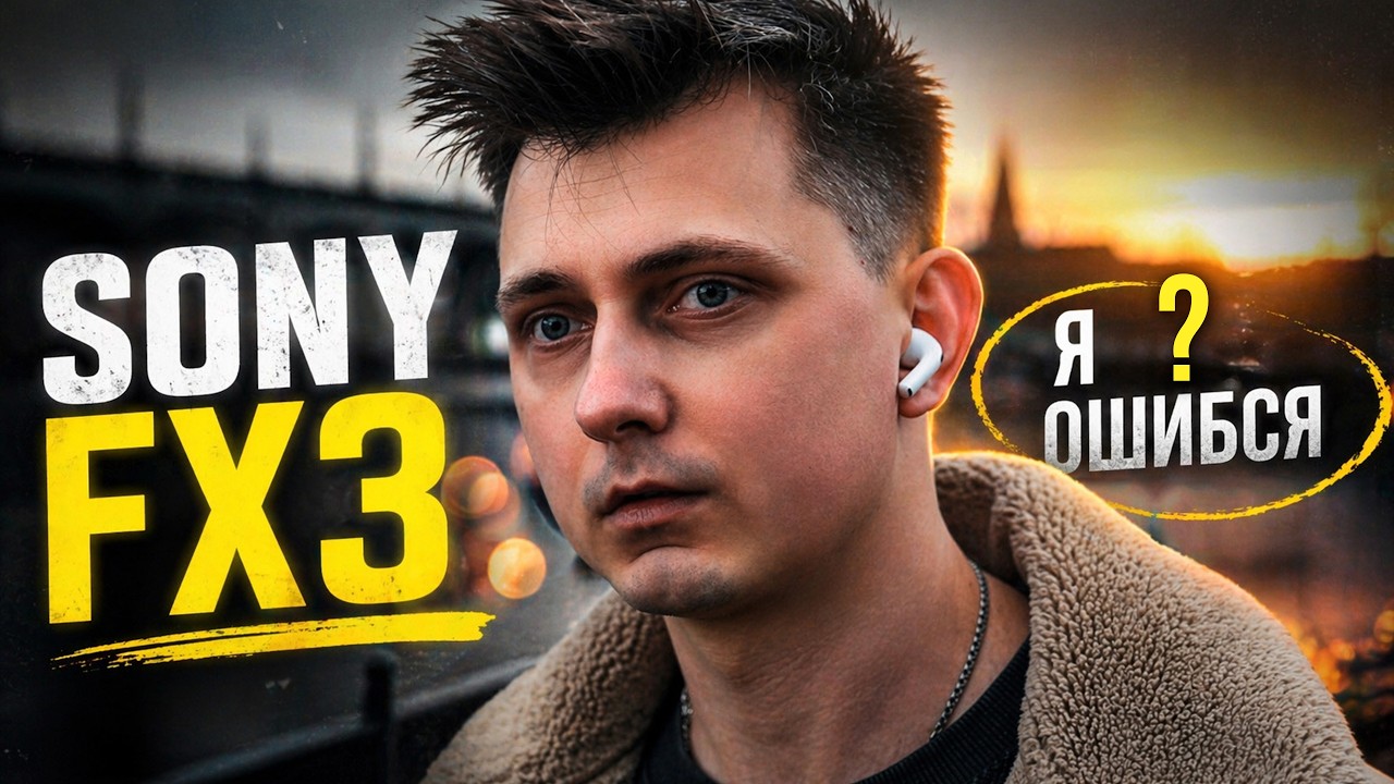 Я купил SONY FX3 и понял что ошибался | дело не в камере но тогда в чём?
