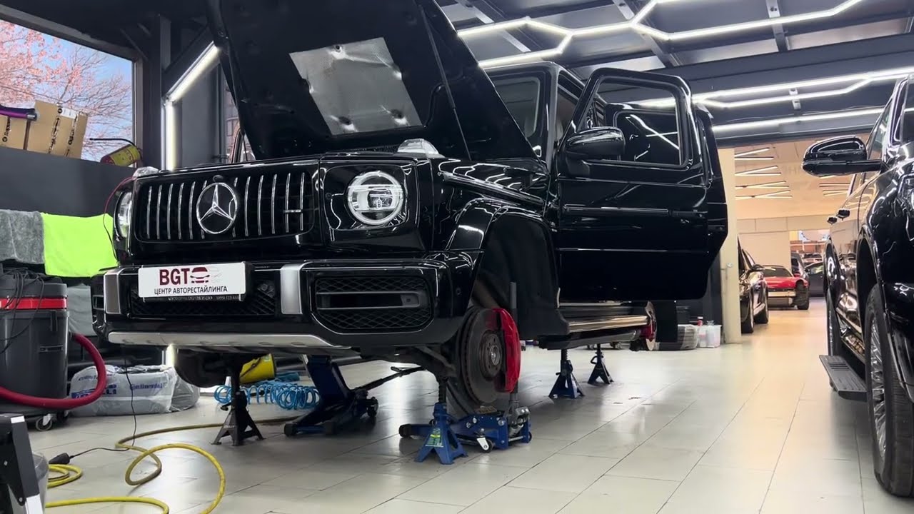 Комплекс детейлинг услуг в Центре Авторестайлинга BGT на примере G-class смотреть онлайн