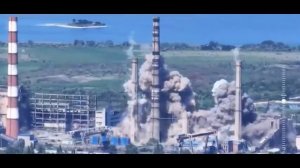 УДАР ПО СЛАВЯНСКОЙ ТЭС. ОТВЕТНЫЙ УДАР ПО ВСУ.