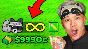 😱НАЧАЛ С НУЛЯ, НО Я ПОЛУЧАЮ АДМИН ПРЕДМЕТЫ Kick a Lucky Block... РОБЛОКС