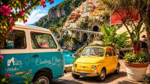 Амальфитанское побережье, Италия 🇮🇹 Самые красивые деревни на скалах в Италии | смотреть онлайн