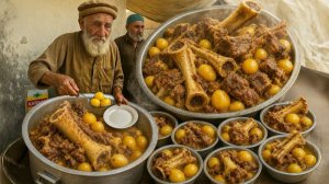 Самый бюджетный рецепт роша. Уличная еда Афганистана