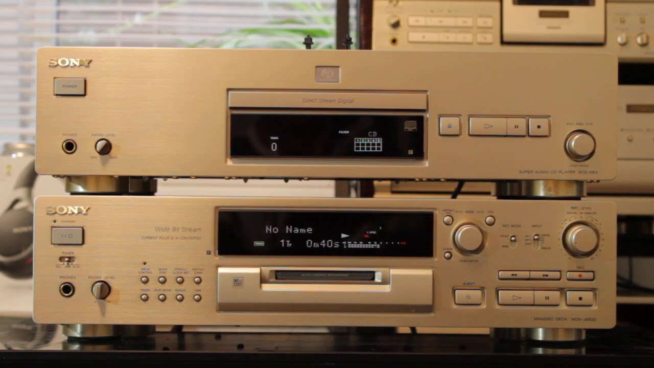 SONY SCD XB 9 & SONY MDS JB 920 & SONY TA F 555 ESJ & DIATONE DS -700Z смотреть онлайн