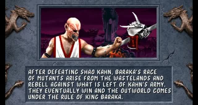 Барака(Baraka).Mortal Kombat 2 Remix