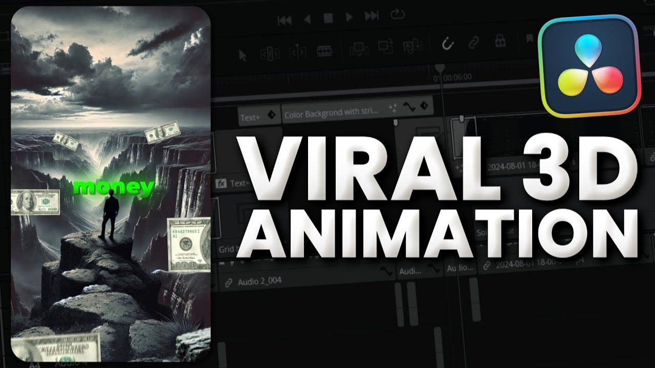 How to make 3D Animation Like BartVFX in Davinci Resolve