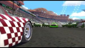 Новая покраска Молнии Маккуина. Начальная катсцена в Cars Race O Rama