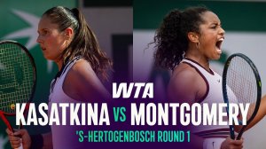 08.06.2026 | Дарья Касаткина - Робин Монтгомери | Лучшие моменты матча | WTA Hertogenbosch 2026