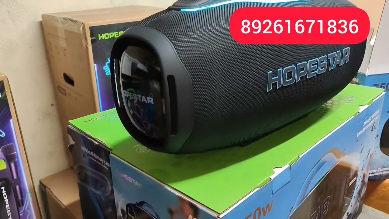КОЛОНКА JBL Partybox 320 не нужна 🔥 Есть Hopestar A92 750 Ватт с 8 Динамиками ✅ Обзор в Ессентуки смотреть онлайн