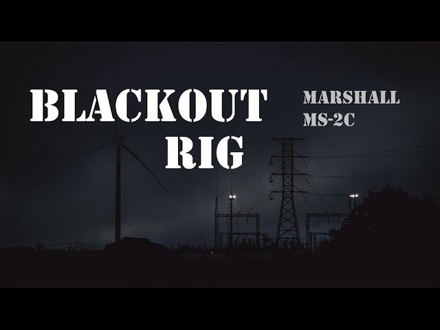 БЛЭКАУТ | Как я занимаюсь на гитаре без света | Комбик Marshall MS-2C смотреть онлайн