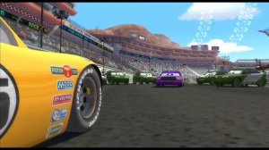 Новая покраска Молнии Маккуина. Начальная катсцена в Cars Race O Rama