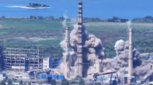 Российская авиация сбросила три полуторатонные бомбы на позиции  ВСУ на Славянской ТЭЦ,демонтаж🔥