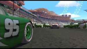 Новая покраска Молнии Маккуина. Начальная катсцена в Cars Race O Rama