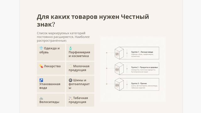 104. Маркировка Честный знак