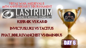 Medieval 2: Total War 20th Anniversary Tournament 🏆День 6 | Квалификация (Qualification)