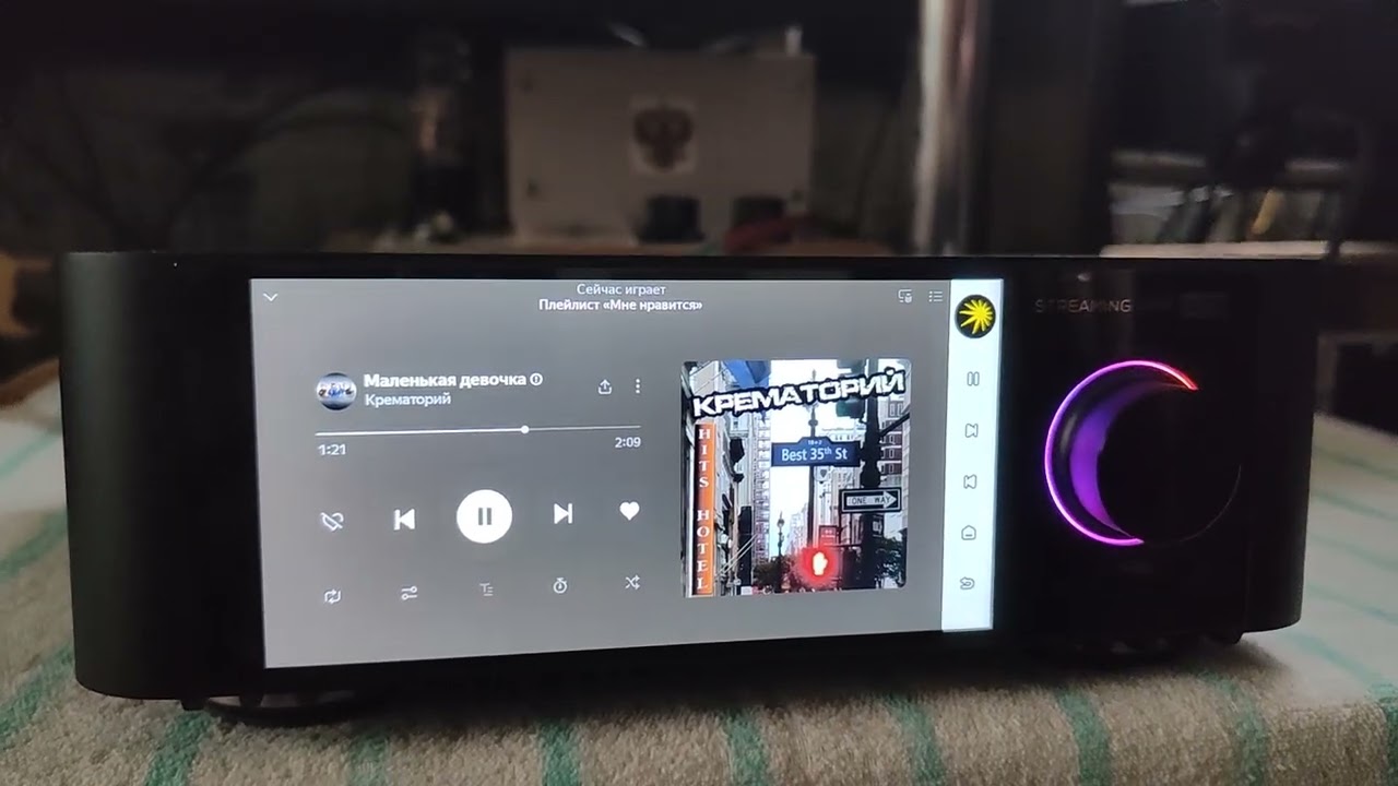 Eversolo Play CD + Eversolo SE100 speakers Yandex Music streaming test #3 смотреть онлайн