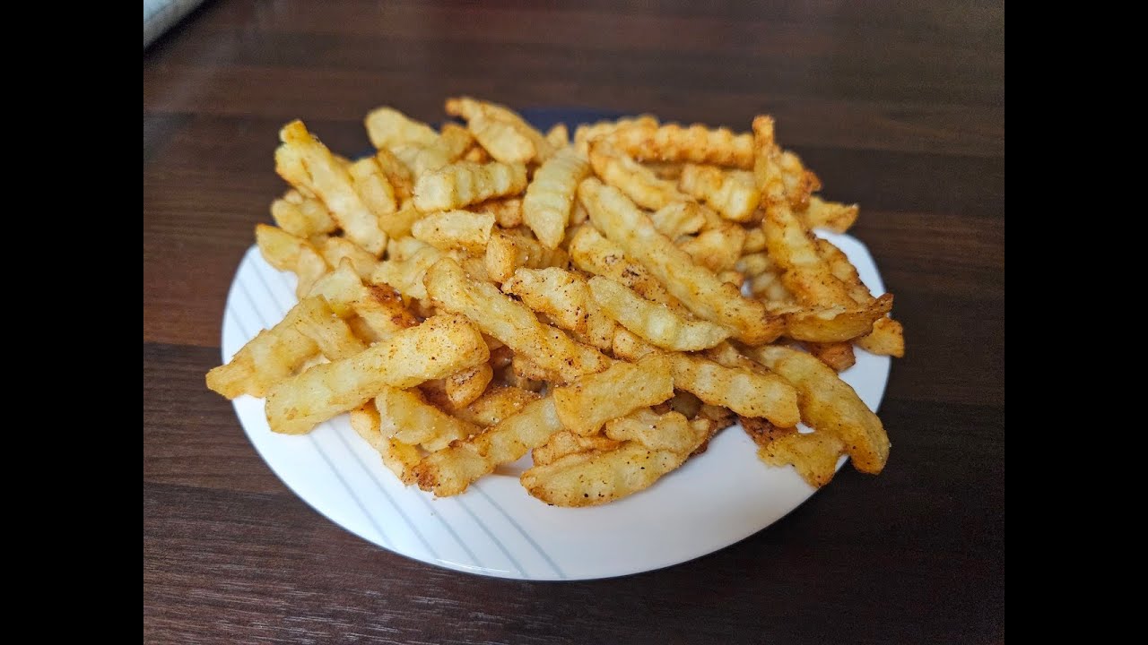 Быстрый рецепт картошки фри без масла. Как приготовить замороженный картофель фри в аэрогриле.