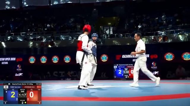 Пак Тэ Джун _ Открытый чемпионат Казахстана 2026