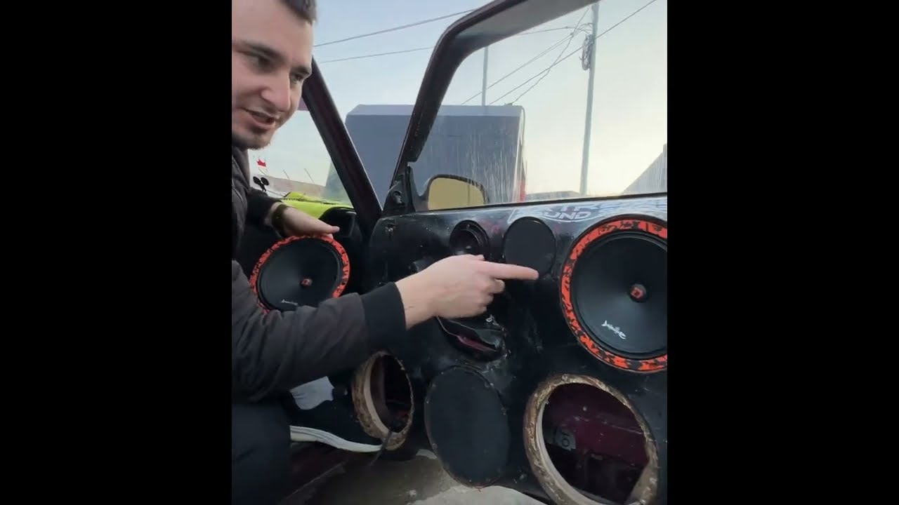 Динамики Barracuda 200 V.2 в ВАЗ 2105 от DL Audio