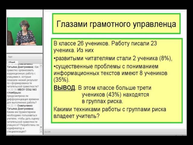 Результаты оценки динамики читательской грамотности учащихся 5, 7, 9 классов - ч.3